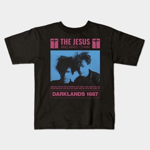 The Jesus And Mary Chain - Fanmade Kids T-Shirt by fuzzdevil